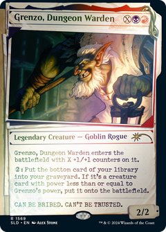 Grenzo, Dungeon Warden (Rainbow Foil) [Secret Lair Drop Series]-1