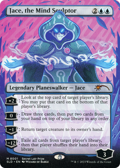 Jace, the Mind Sculptor (Borderless) [Secret Lair Drop Promos]-1