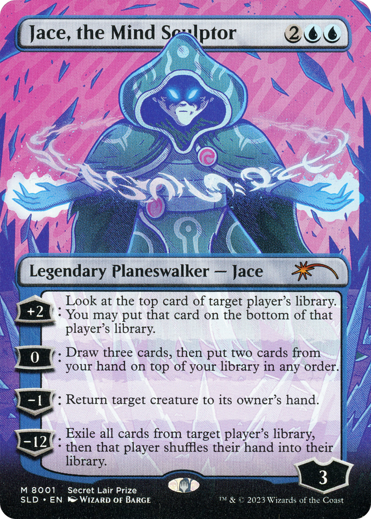 Jace, the Mind Sculptor (Borderless) [Secret Lair Drop Promos]-1