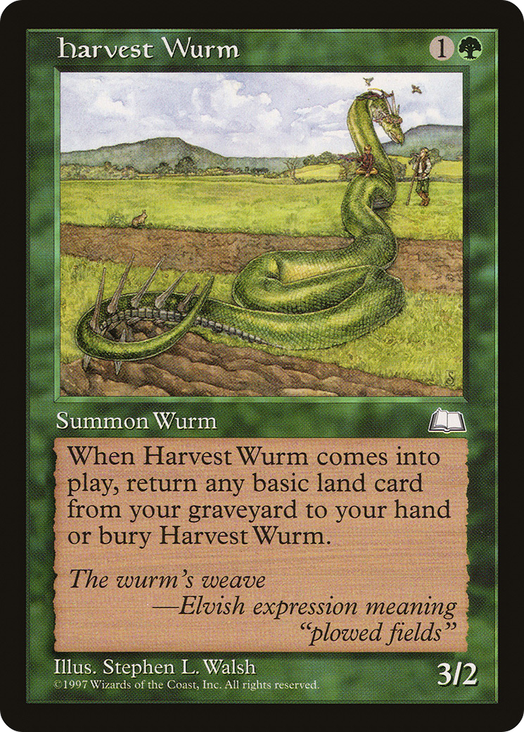 Harvest Wurm [Weatherlight]-1