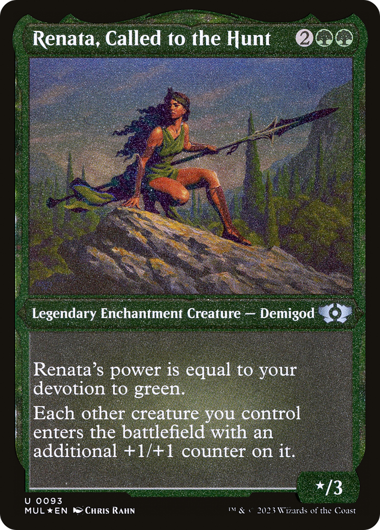 Renata, Called to the Hunt (Foil Etched) [Multiverse Legends]-1