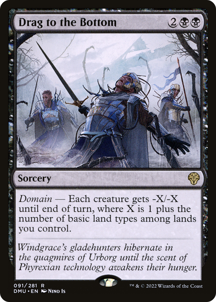 Drag to the Bottom [Dominaria United]-1