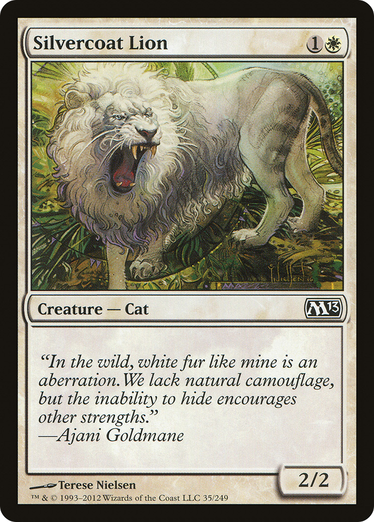 Silvercoat Lion [Magic 2013]-1