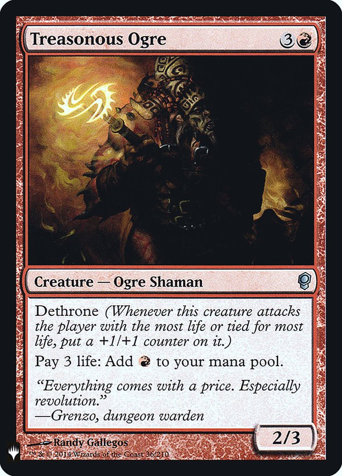 Treasonous Ogre [Mystery Booster]-1