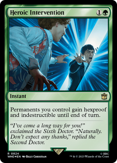 Heroic Intervention (Surge Foil) [Doctor Who]-1