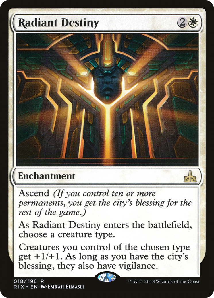 Radiant Destiny [Rivals of Ixalan]-1