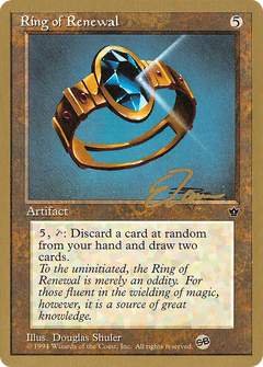 Ring of Renewal (Eric Tam) (SB) [Pro Tour Collector Set]-1