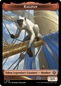 Ragavan // Treasure Double-Sided Token [The Lost Caverns of Ixalan Commander Tokens]-1