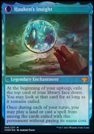 Jacob Hauken, Inspector // Hauken's Insight [Innistrad: Crimson Vow Prerelease Promos]-2