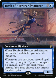 Tomb of Horrors Adventurer (Extended Art) [Commander Legends: Battle for Baldur's Gate]-1