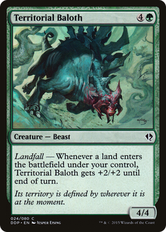 Territorial Baloth [Duel Decks: Zendikar vs. Eldrazi]-1