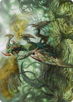Zopandrel, Hunger Dominus // Zopandrel, Hunger Dominus (AONE-044) - Phyrexia: All Will Be One Art Series (Borderless) Foil-1