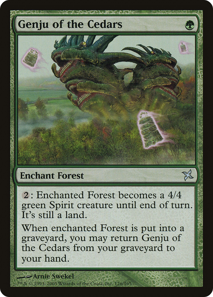 Genju of the Cedars [Betrayers of Kamigawa]-1