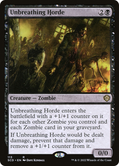 Unbreathing Horde (SCD-113) - Starter Commander Decks-1