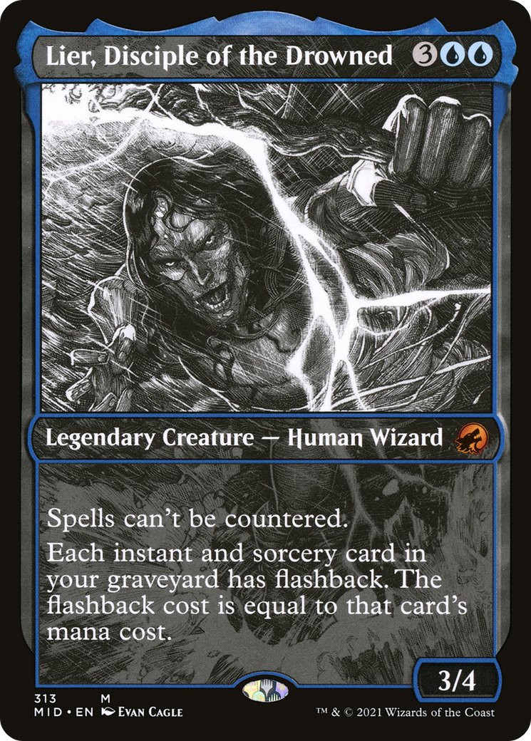 Lier, Disciple of the Drowned (Showcase Eternal Night) [Innistrad: Midnight Hunt]-1