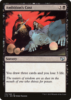Ambition's Cost [Commander 2015]-1