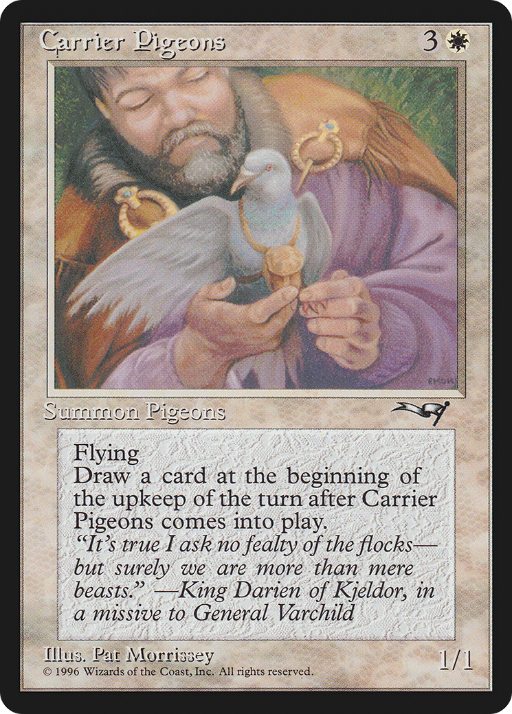 Carrier Pigeons (Flying Art) [Alliances]-1