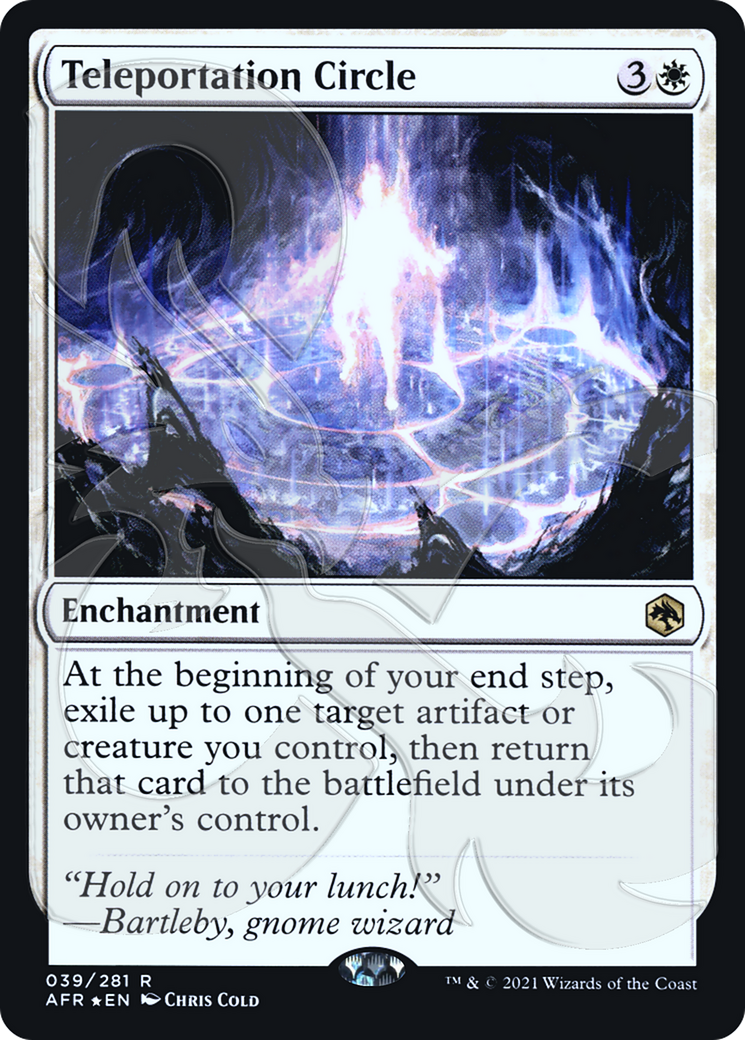 Teleportation Circle (Ampersand Promo) [Dungeons & Dragons: Adventures in the Forgotten Realms Promos]-1