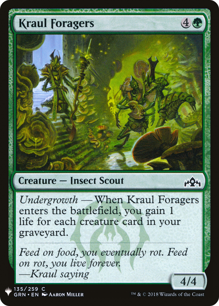 Kraul Foragers [Mystery Booster]-1