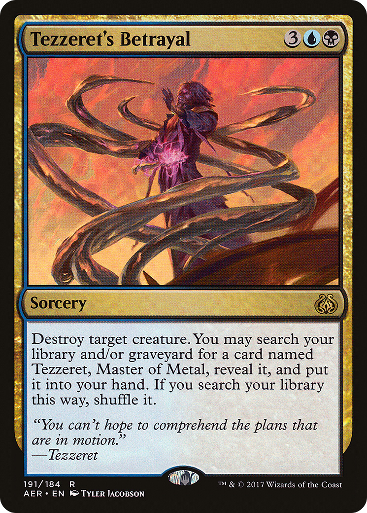 Tezzeret's Betrayal [Aether Revolt]-1