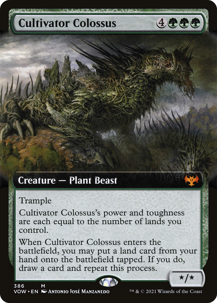 Cultivator Colossus (Extended Art) [Innistrad: Crimson Vow]-1