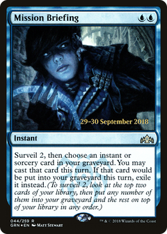 Mission Briefing [Guilds of Ravnica Prerelease Promos]-1
