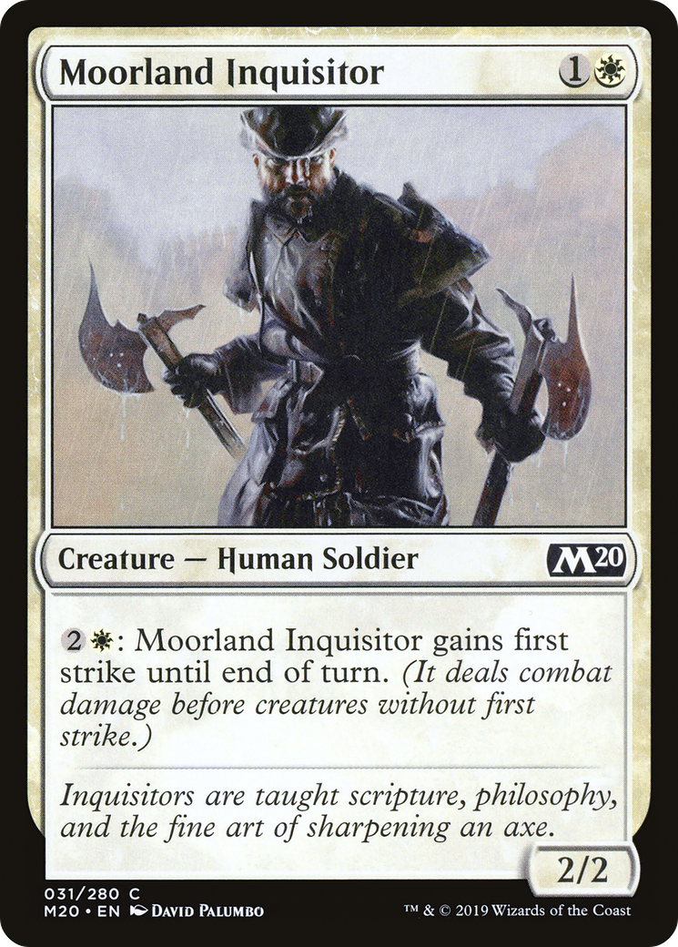 Moorland Inquisitor [Core Set 2020]-1