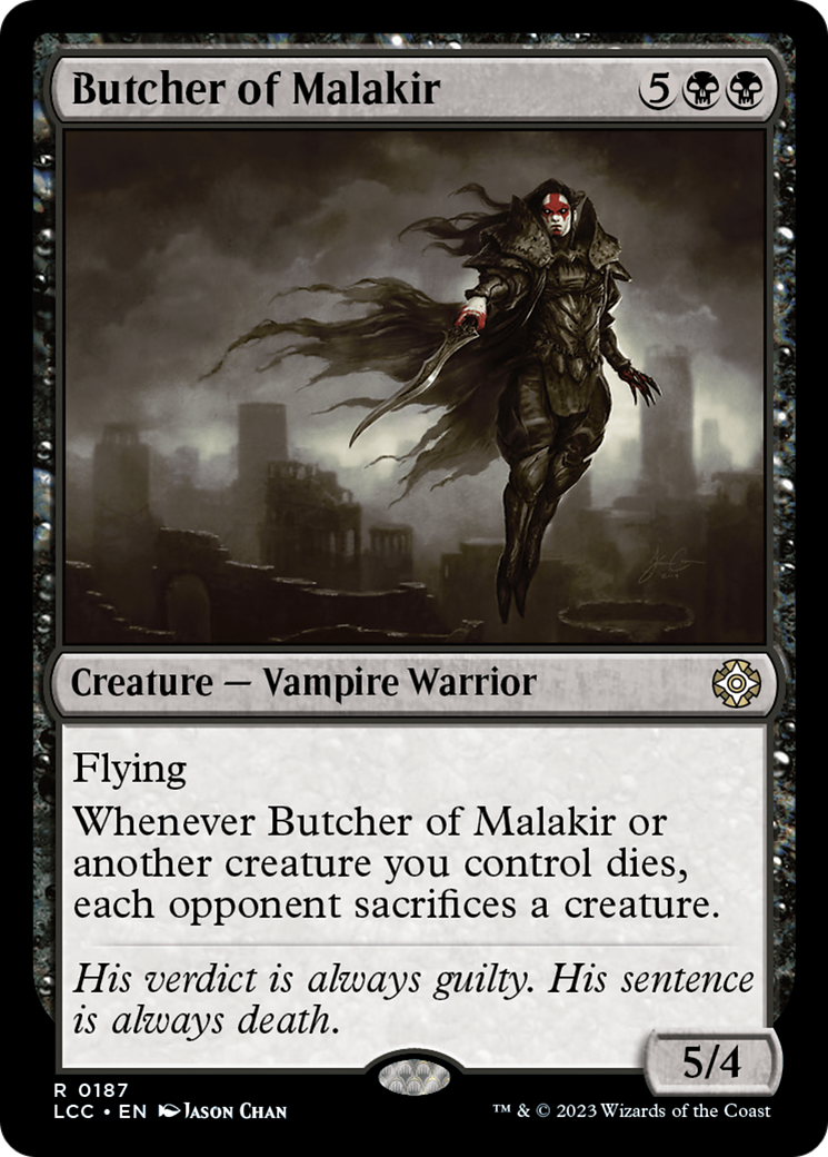 Butcher of Malakir [The Lost Caverns of Ixalan Commander]-1
