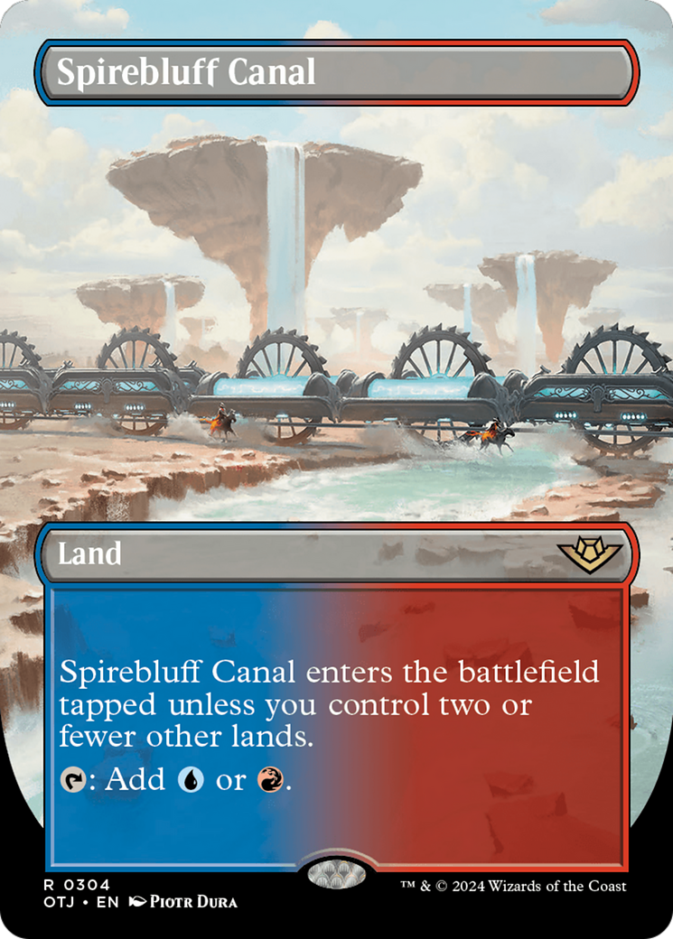 Spirebluff Canal (Borderless) [Outlaws of Thunder Junction]-1