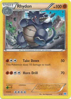 Rhydon (4/30) [XY: Trainer Kit 2 - Latios]-1
