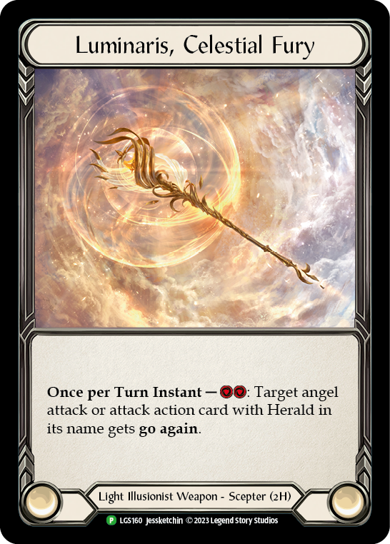 Luminaris, Celestial Fury [LGS160] (Promo)  Cold Foil-1