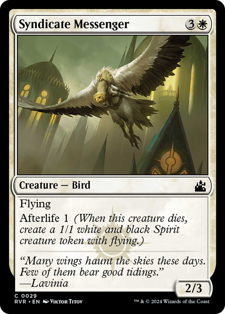 Syndicate Messenger [Ravnica Remastered]-1