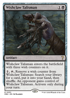 Wishclaw Talisman (White Border) (MB2-051) - Mystery Booster 2-1