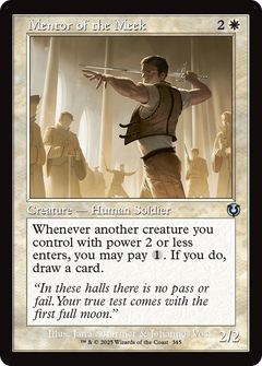Mentor of the Meek (Retro Frame) [Innistrad Remastered]-1