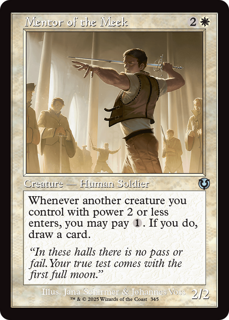 Mentor of the Meek (Retro Frame) [Innistrad Remastered]-1