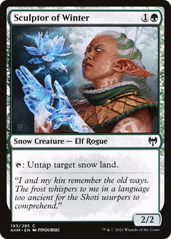 Sculptor of Winter [Kaldheim]-1