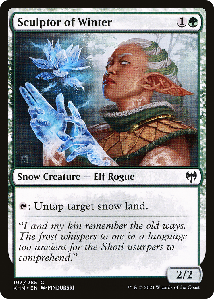 Sculptor of Winter [Kaldheim]-1