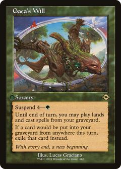 Gaea's Will (Retro Frame) (MH2-412) - Modern Horizons 2 Etched Foil-1