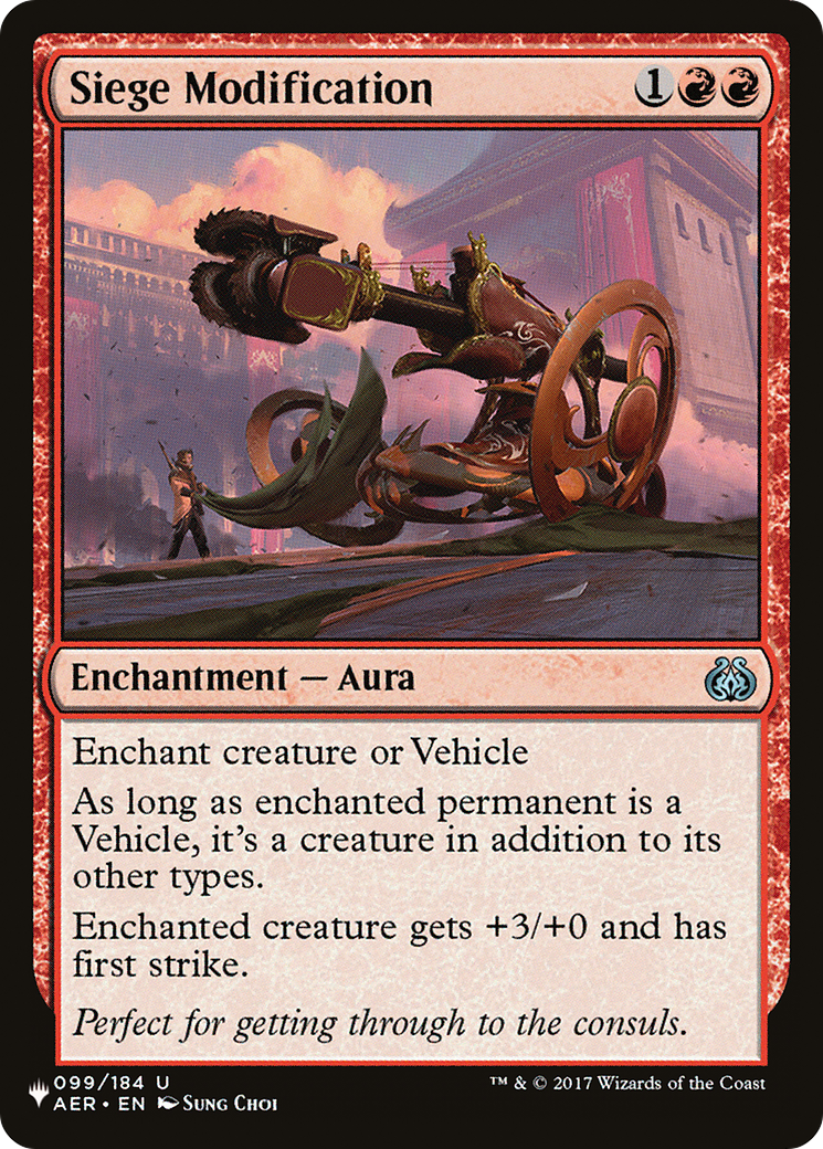 Siege Modification [The List]-1