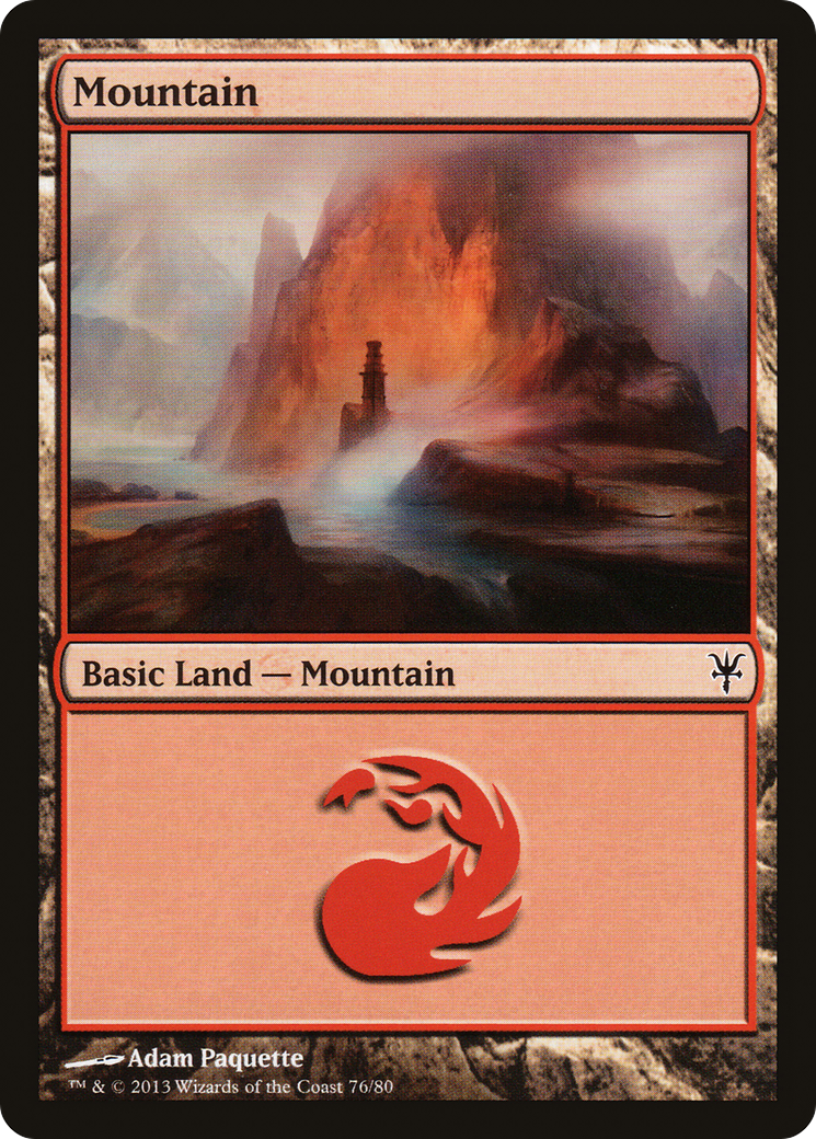 Mountain (76) [Duel Decks: Sorin vs. Tibalt]-3