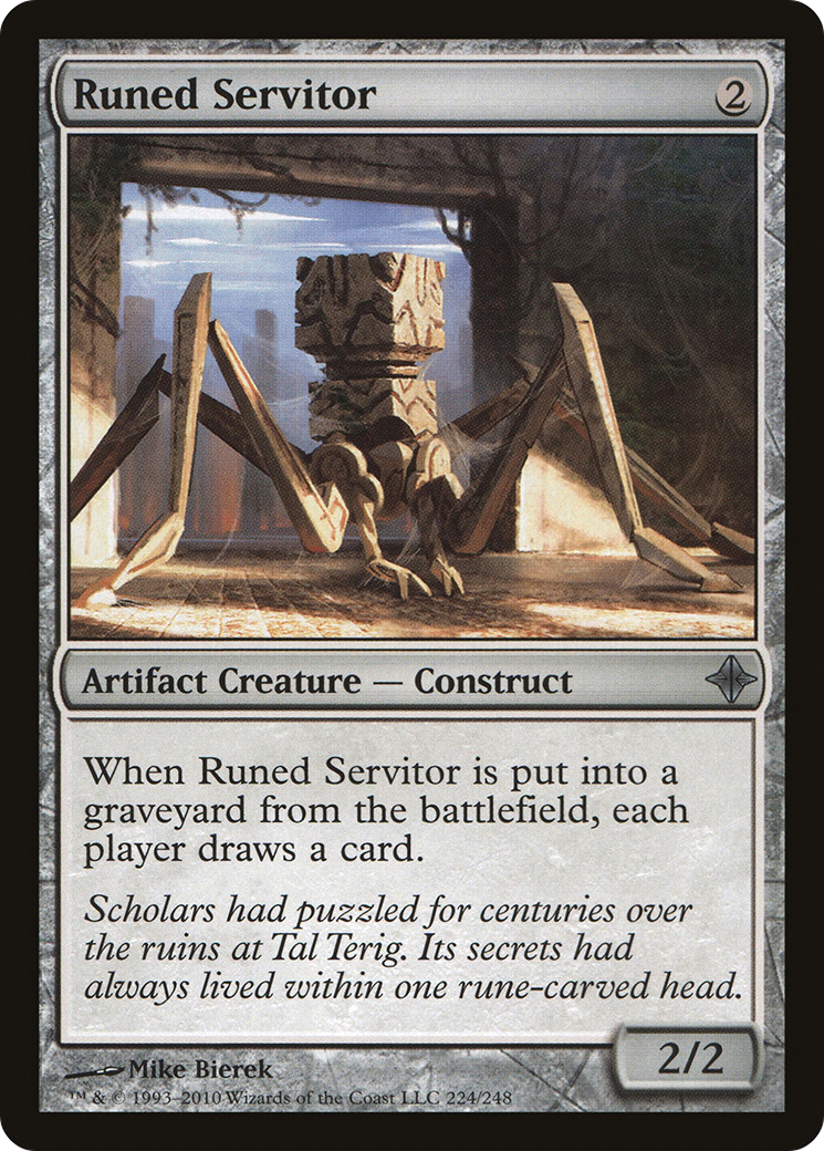 Runed Servitor [Rise of the Eldrazi]-1