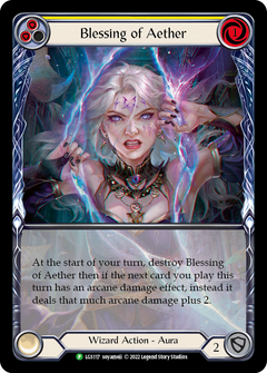 Blessing of Aether (Yellow) [LGS117] (Promo)  Rainbow Foil-1