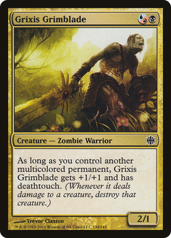 Grixis Grimblade [Alara Reborn]-1