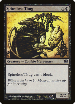 Spineless Thug [Ninth Edition]-1