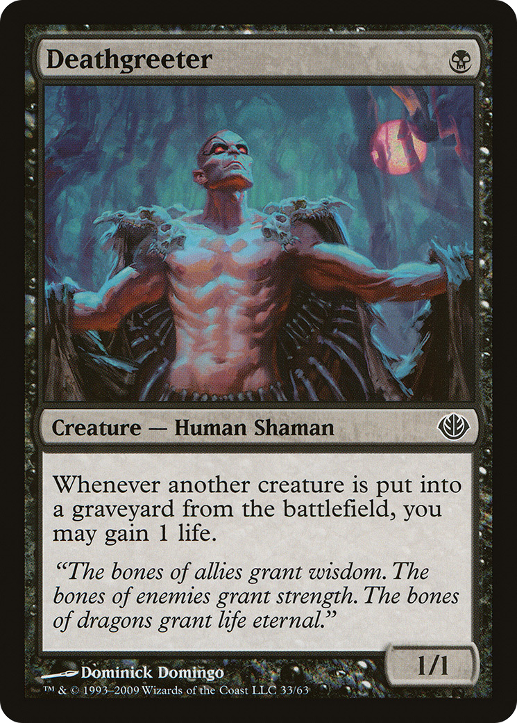 Deathgreeter [Duel Decks: Garruk vs. Liliana]-1