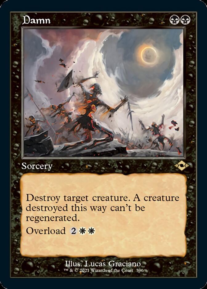 Damn (Retro Foil Etched) [Modern Horizons 2]-1