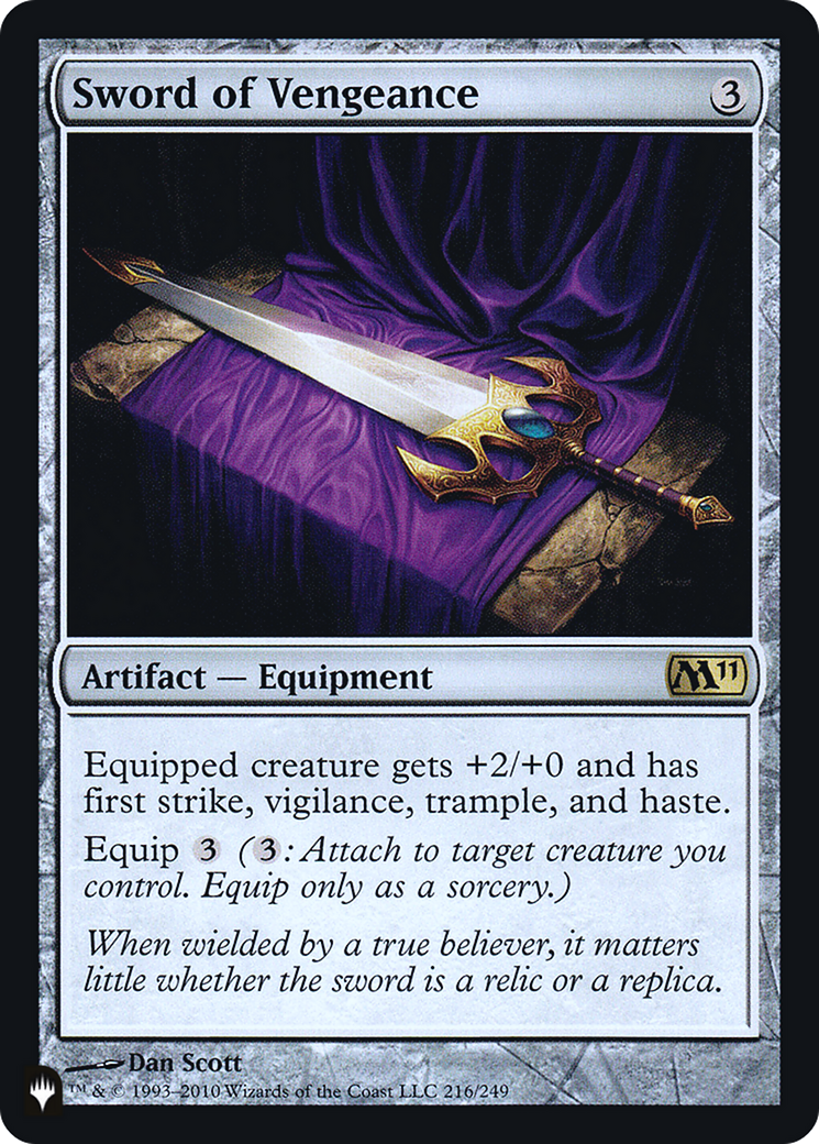 Sword of Vengeance (PLST-M11-216) - The List-1