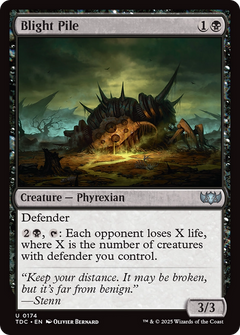 Blight Pile [Tarkir: Dragonstorm Commander]-1