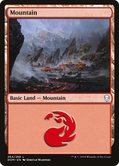 Mountain (264) [Dominaria]-1