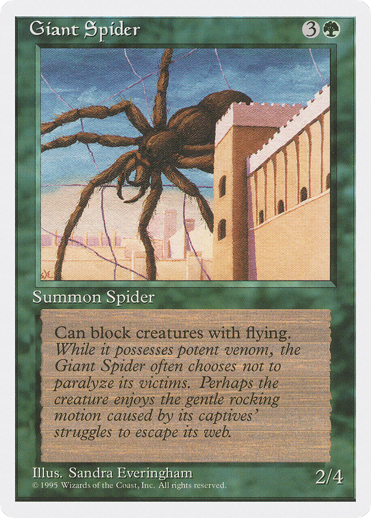 Giant Spider [Fourth Edition]-1